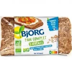 Wholemeal Bread 3 Cereals - Bjorg