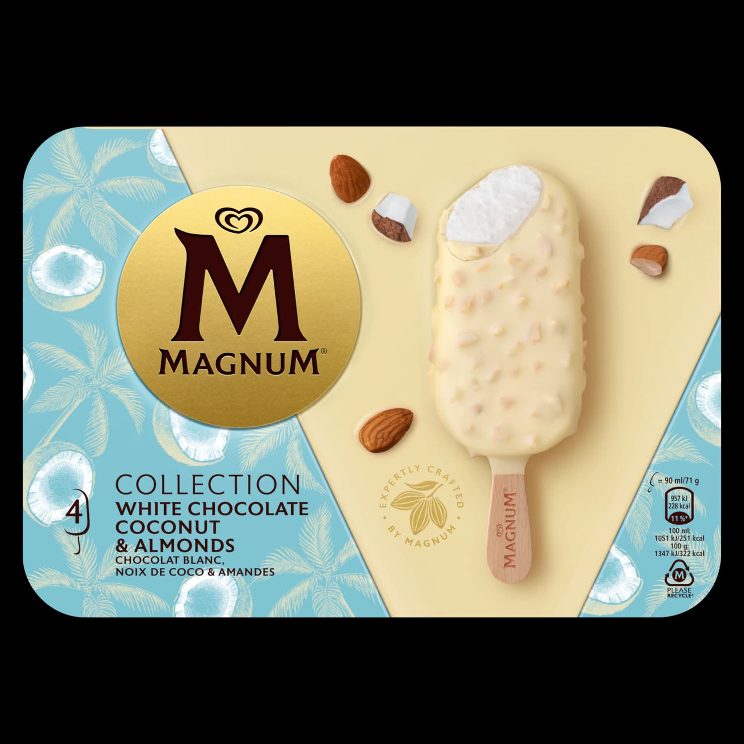 Magnum Collection White Chocolate & Almond 