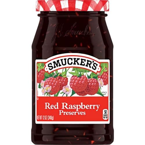 Red Raspberry Preserves Jam - Smucker's