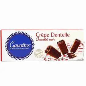 Dark Chocolate Crêpes - Gavottes