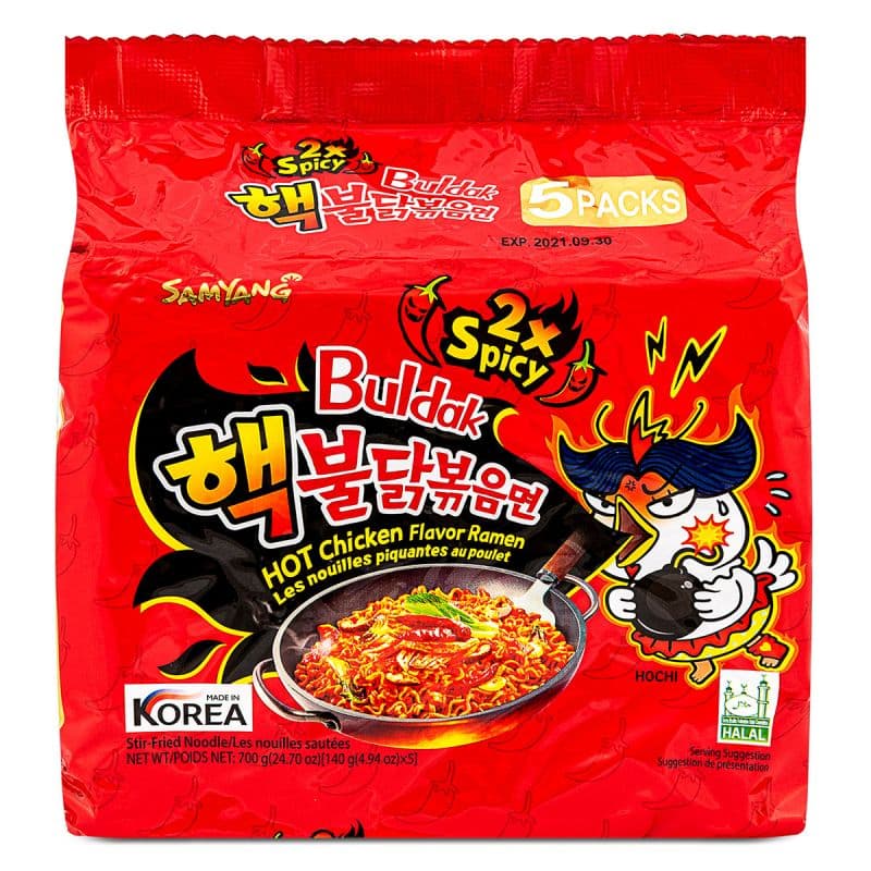 Buldak Hot Chicken Flavor Ramen Spicy X2