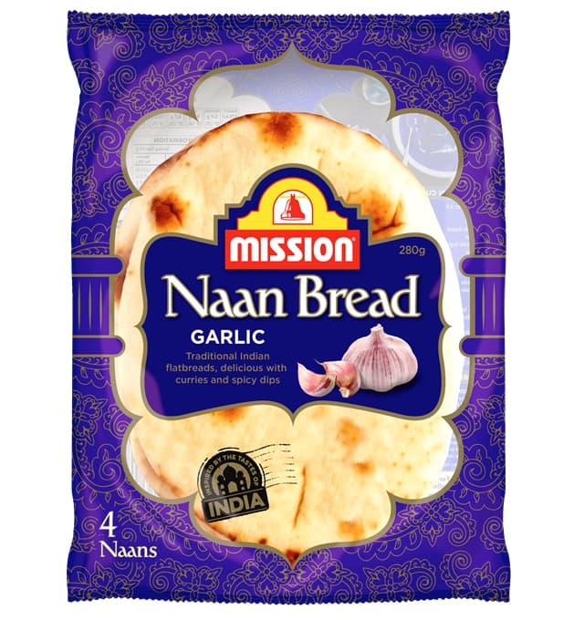 Naan Bread Garlic 1