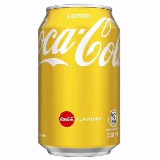 Coca Cola Can Lemon Flavour