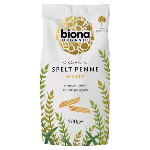 Organic Spelt Penne Rigate White