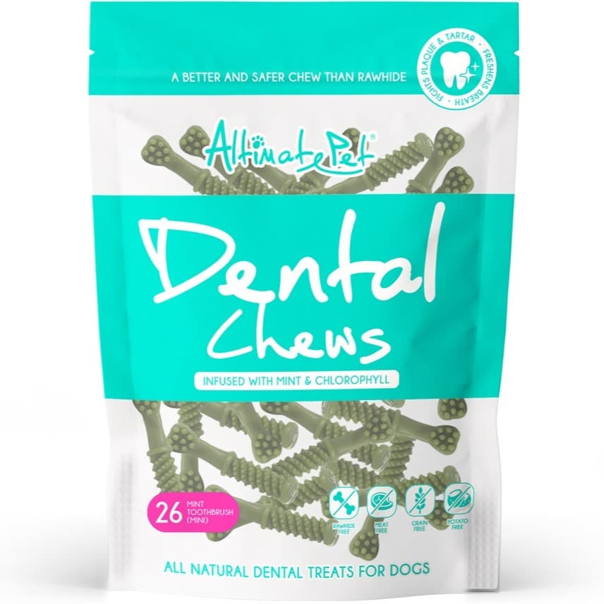 Dental Chews Infused With Mint & Chlorophyll - Altimate Pet 