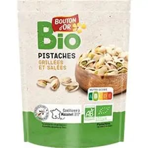 Salted Grilled Organic Pistachio - Bouton d'Or