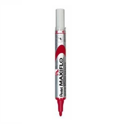 Red Whiteboard Marker Maxiflo 4.0mm - Pentel