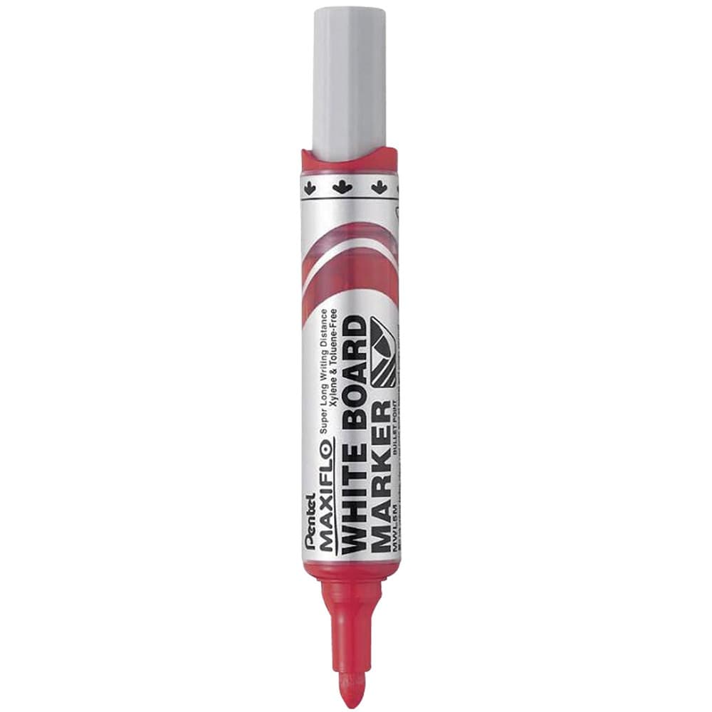 Red Whiteboard Marker Maxiflo 6.0mm - Pentel