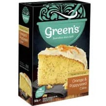Orange & Poppyseed Cake - Green's