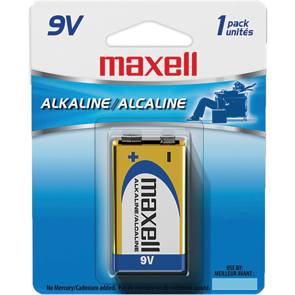 Alkaline Battery 9V - Maxell