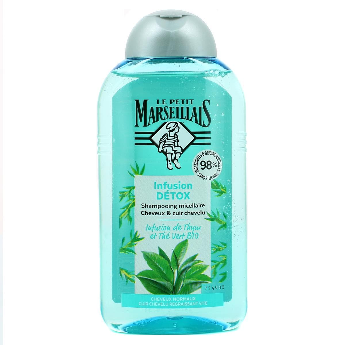 Organic Tea Infusion Shampoo  Fresh Detox - Le Petit Marseillais