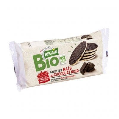 Organic Corn Galette Dark Chocolate - Regain
