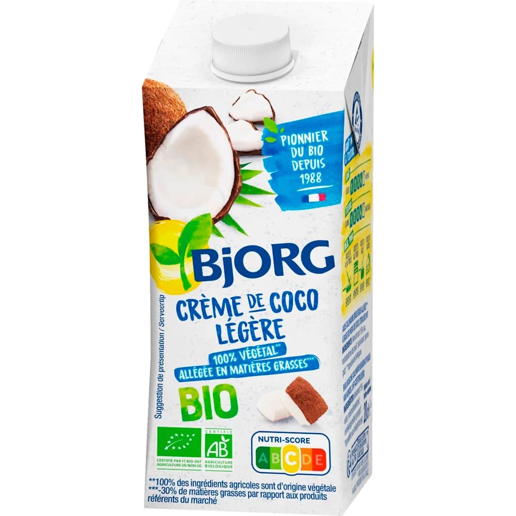 Organic Light Coco Cream 1