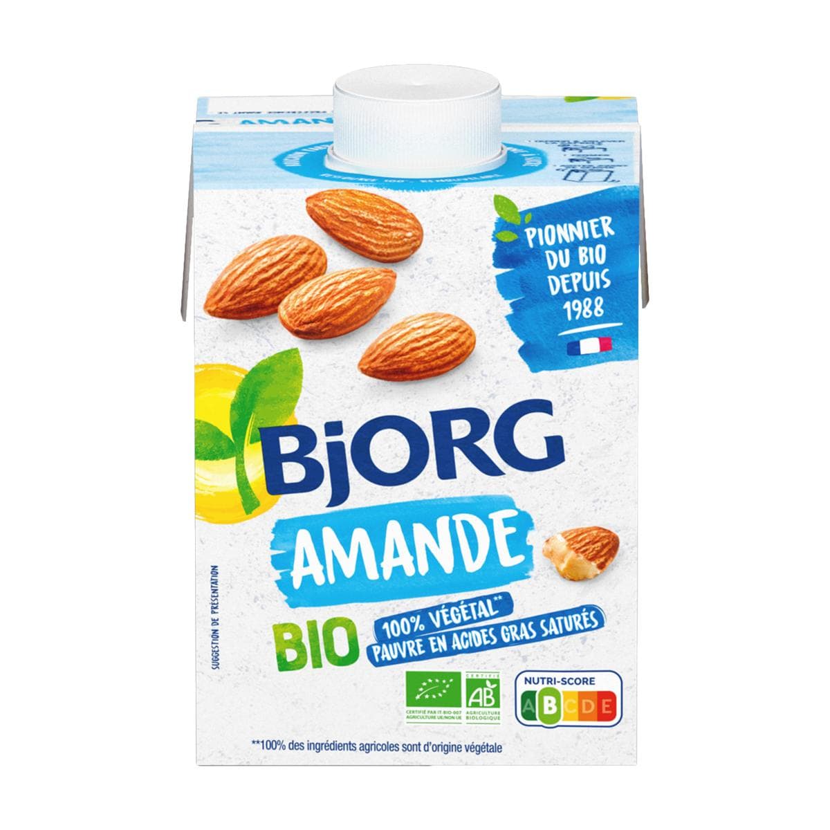 Organic Almond Calcium Milk 1