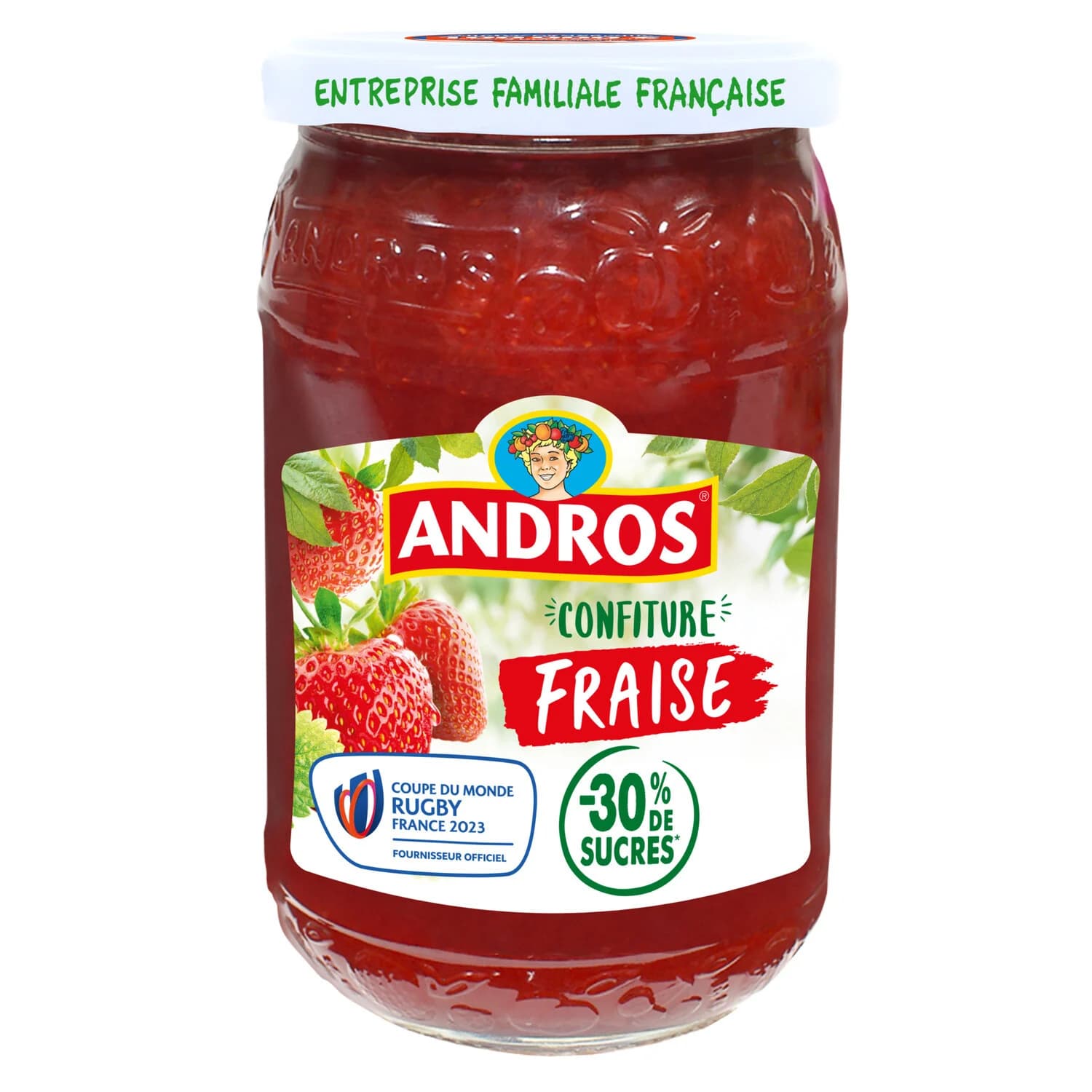 Strawberry Jam Less Sugar 30%