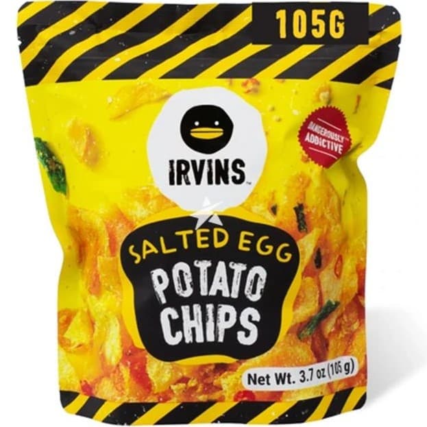 Salted Egg Potato Chips