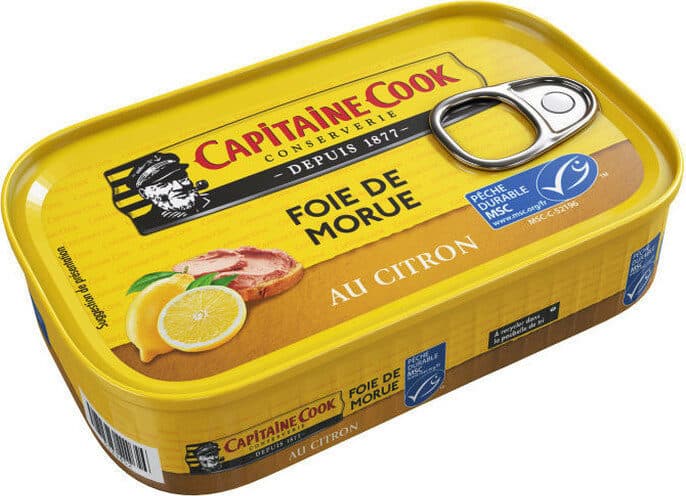 Cod Liver with Lemon