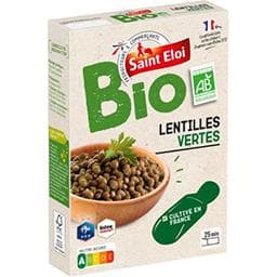 Organic Green Lentils - Saint Eloi