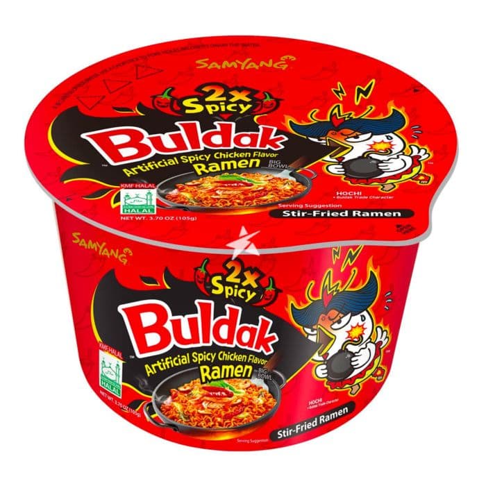 Buldak Hot Chicken Flavor Ramen Spicy X2