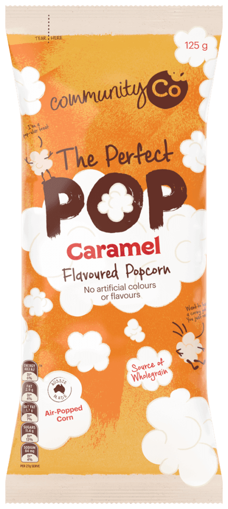 The Pefect Popcorn Caramel Flavour