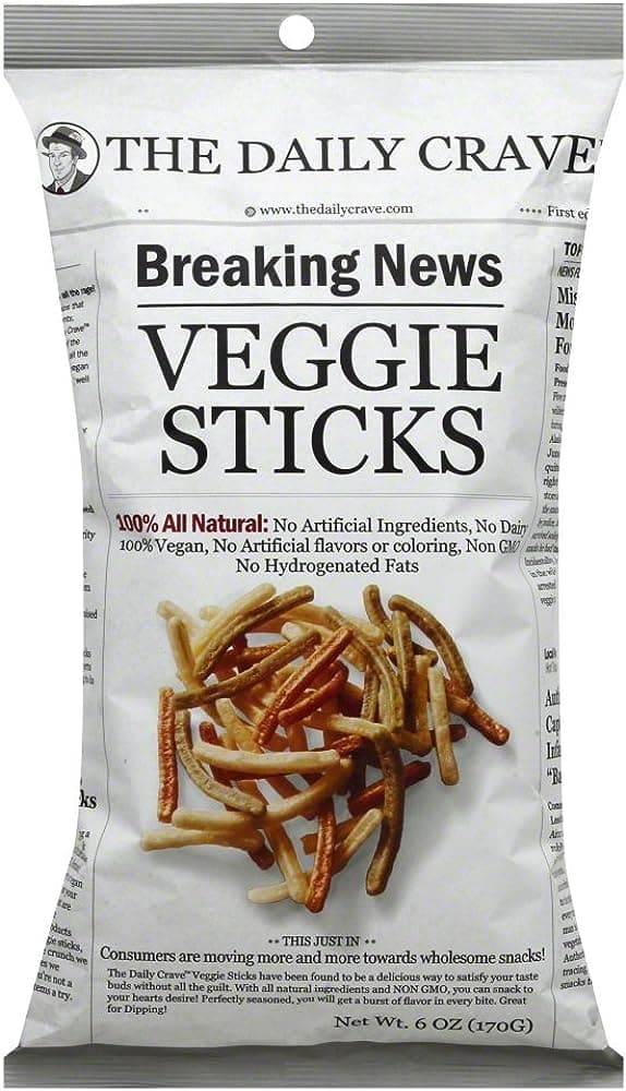 Gluten Free Veggie Sticks - The Daily Crave