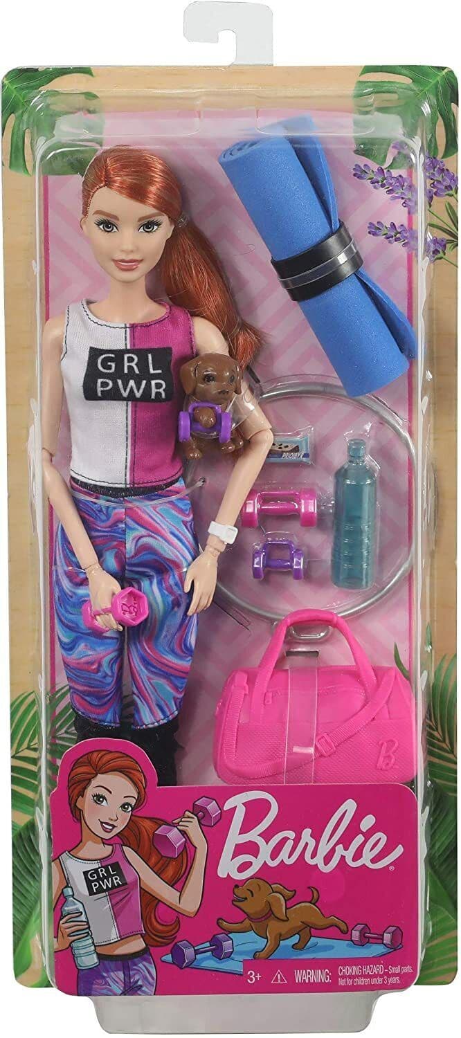 Barbie Wellness Gymnast Doll with Accessories 1