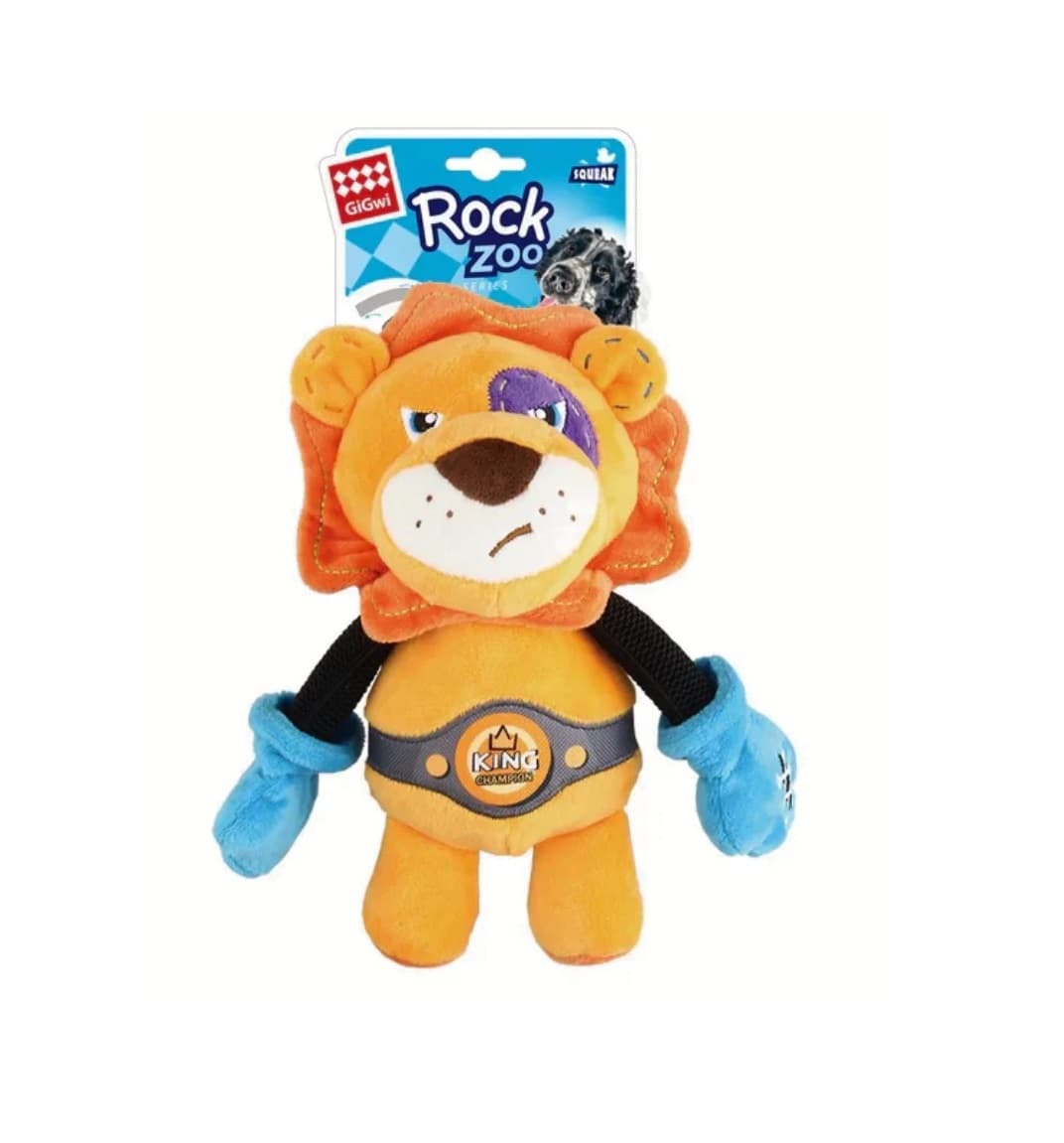 Rock Zoo King Boxer Lion Size M/L - Gigwi
