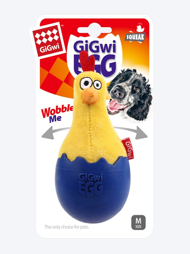 Wobble Fun Cock Egg - Gigwi