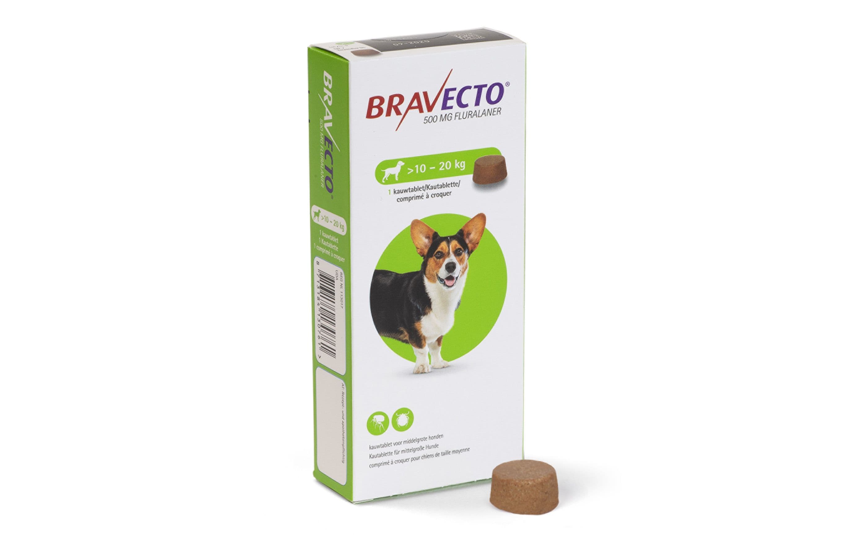 Chewable tablets for Dogs (10 - 20 kg)
