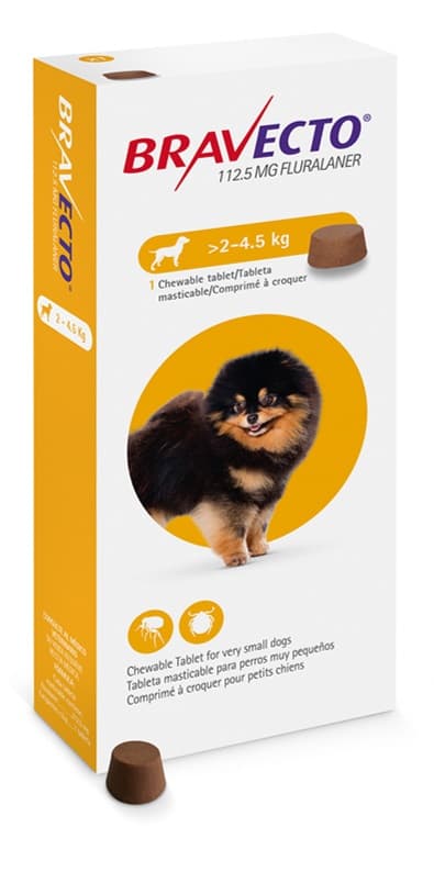 Chewable tablets for Dogs (2 - 4.5 kg)