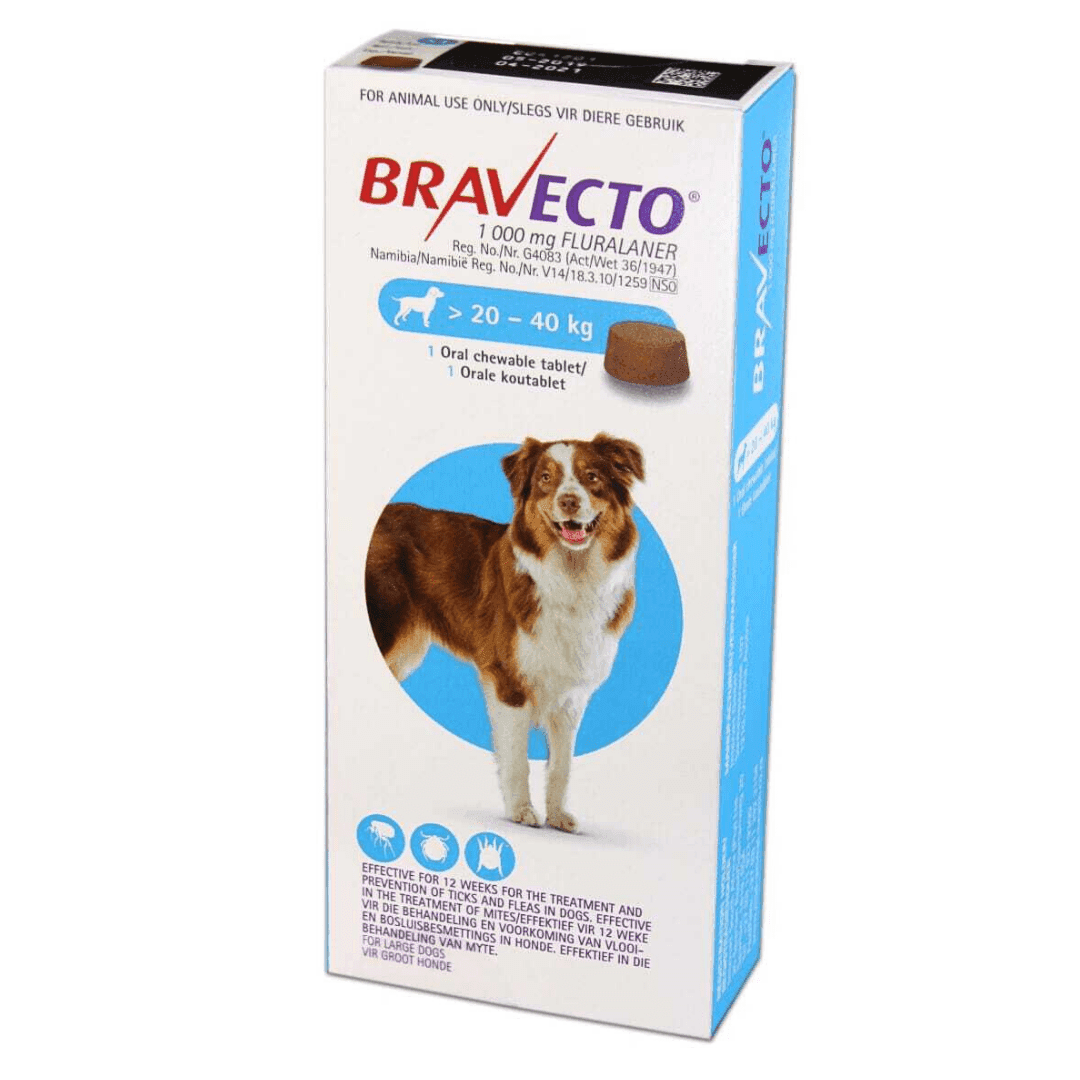 Chewable tablets for Dogs (20 - 40 kg)