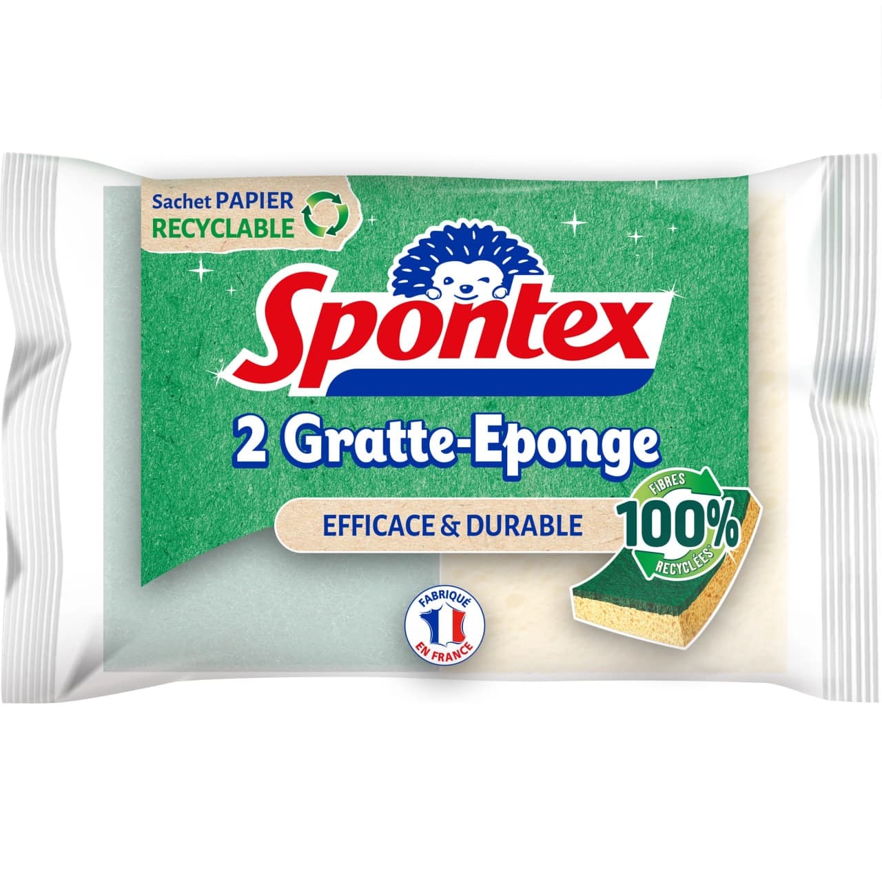 2 Scratch Sponge - Spontex