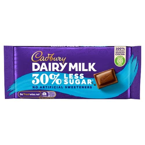 Dairy Milk 30% Less Sugar