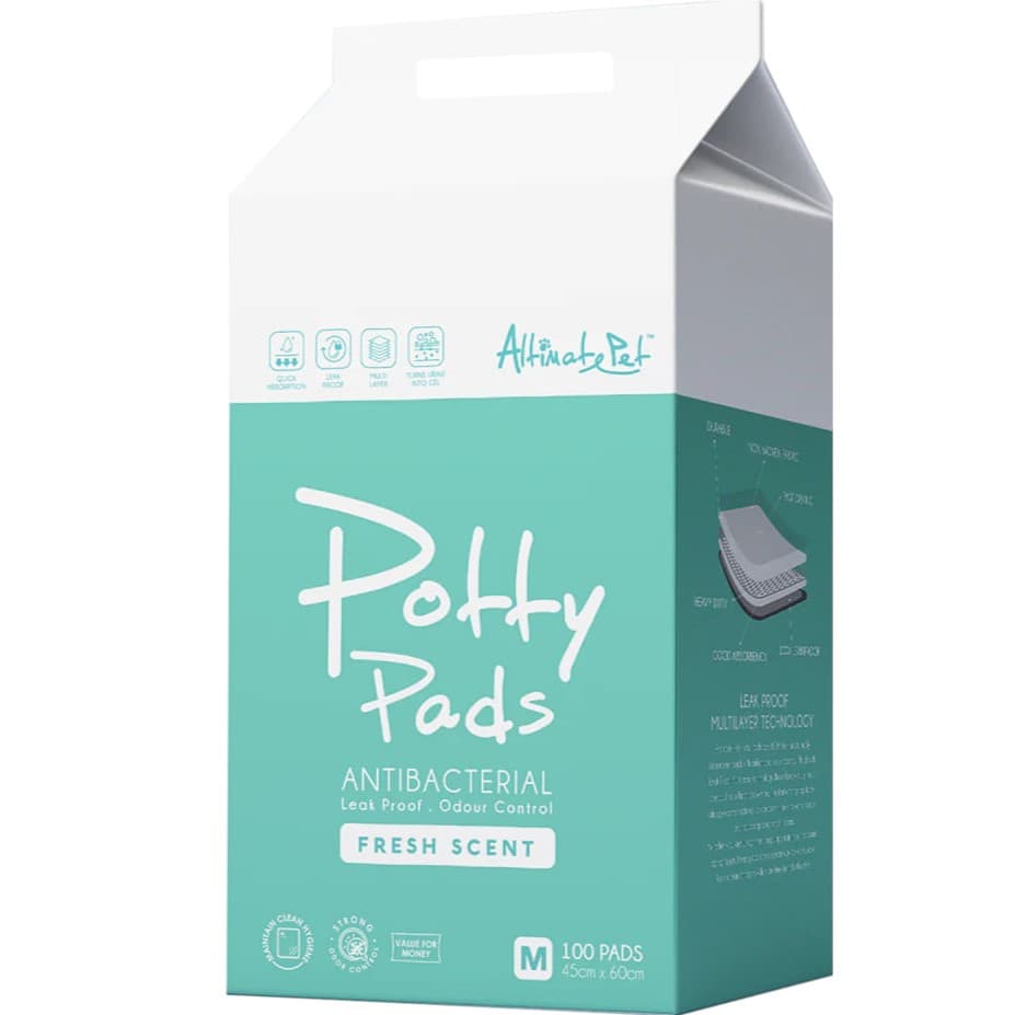 Potty Pads Antibacterial Fresh Scent