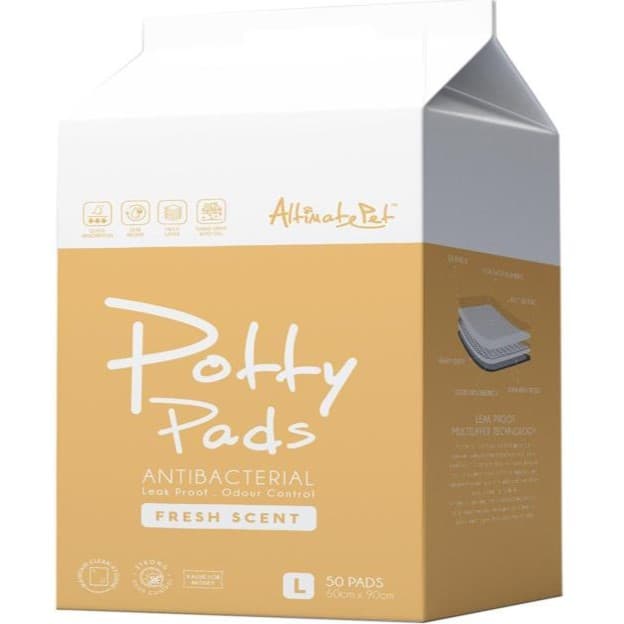 Potty Pads Antibacterial Fresh Scent - Altimate Pet