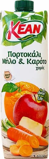 Orange, Apple & Carrot Juice