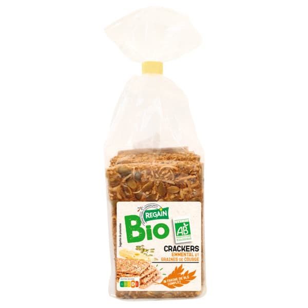 Organic Crackers Cheese & Squash Seed