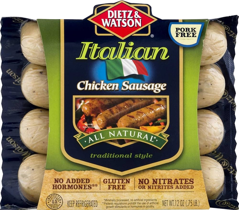 Gluten Free Italian Chicken Sausage