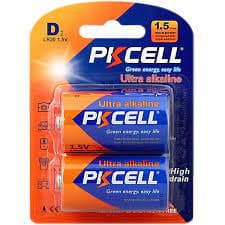 Ultra Alkaline 1.5V D2 - Pkcell
