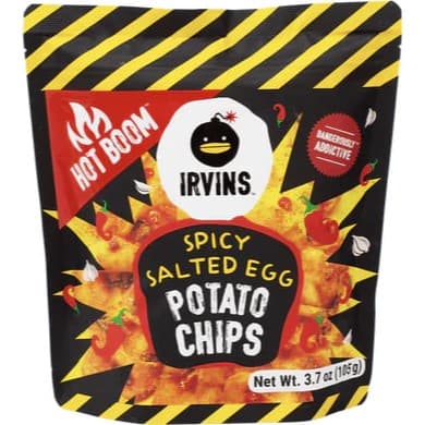 Spicy Salted Egg Potato Chips