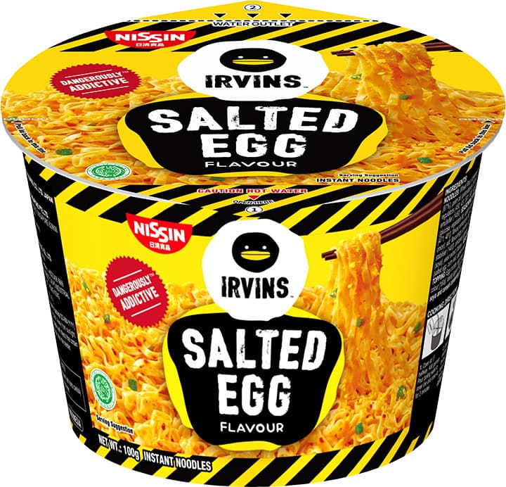 Salted Egg Instant Noodles