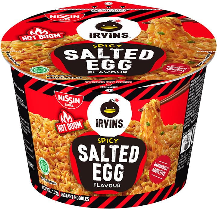 Spicy Salted Egg Instant Noodles
