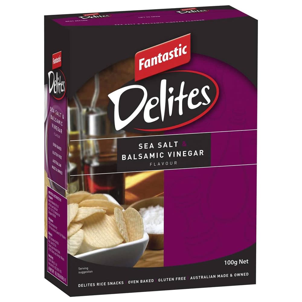 Delites Sea Salt & Balsamic Vinegar Flavour