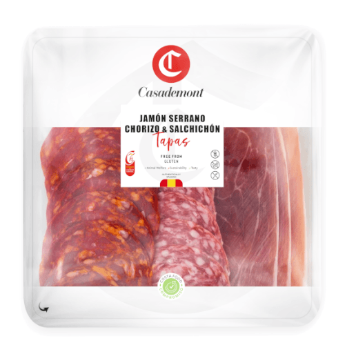 Serrano Ham Salchichón Chorizo ​​Tapas - Casademont	
