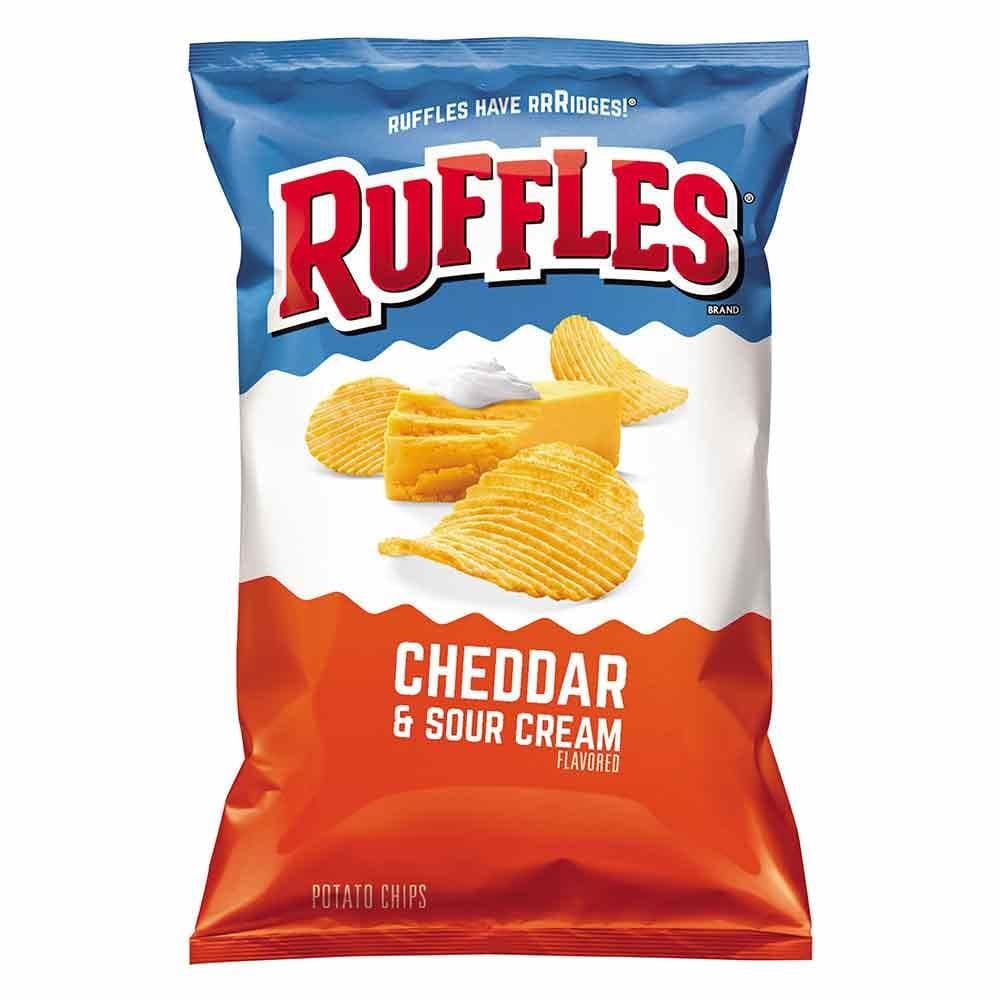Cheddar & Sour Cream Flavored - Ruffles