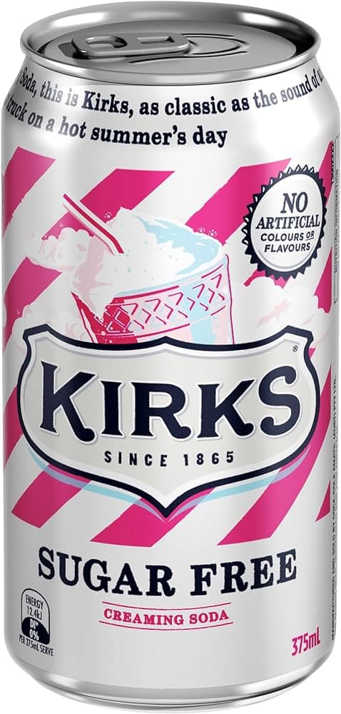 Creaming Soda Sugar Free - Kirks