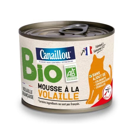 Organic Poultry Mousse Cat
