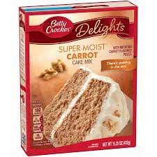 Super Moist Carrot Cake Mix