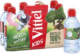 Vittel Kids Mineral Water 33cl Pack X8