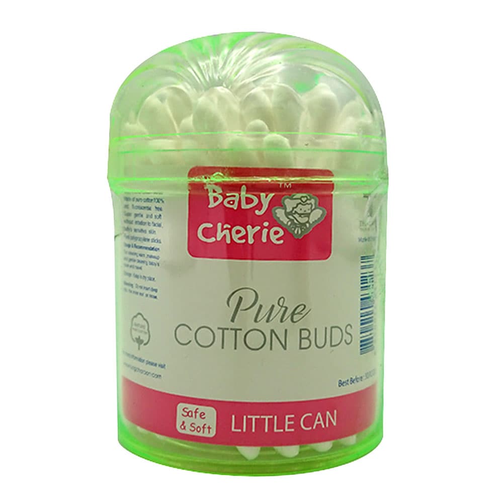 Pure Cotton Buds (Little Can) - Baby Cherie